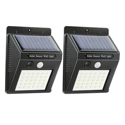 Solar-Powered Outdoor Motion Sensor LED Wall Light-0