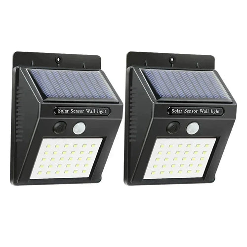 Solar-Powered Outdoor Motion Sensor LED Wall Light-0