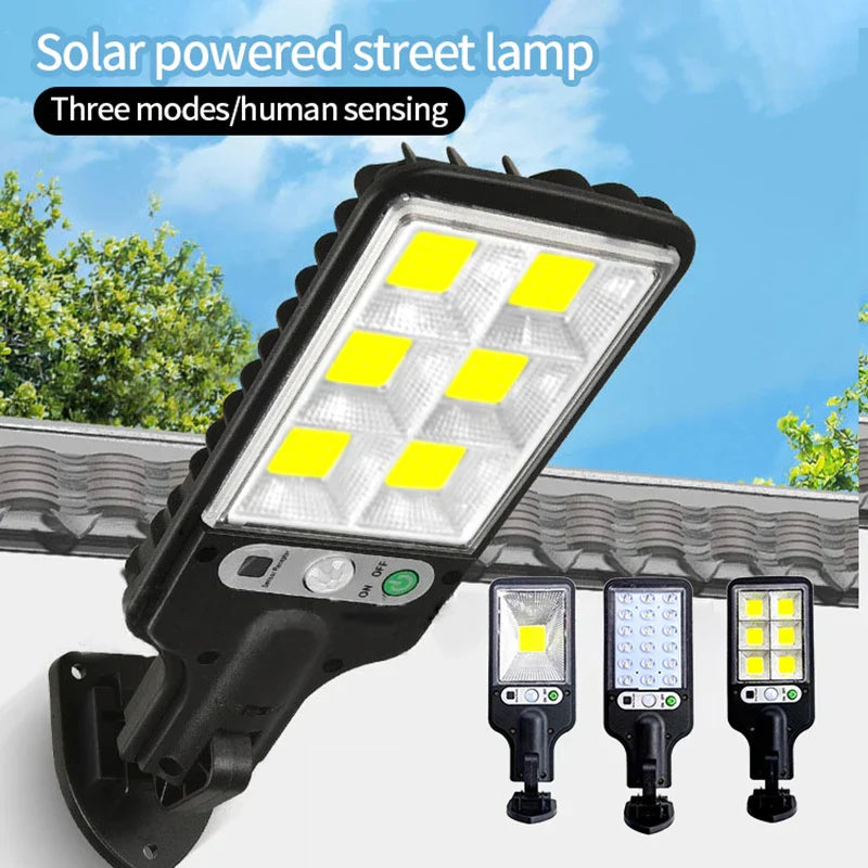 Solar LED Motion Sensor Outdoor Wall Lamp-1