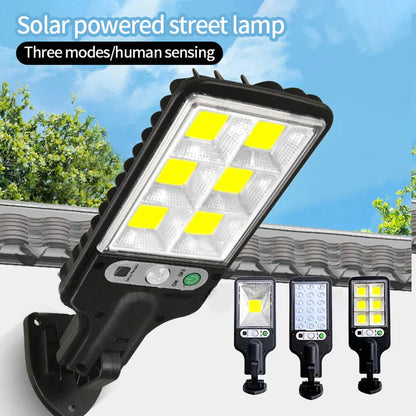 Solar LED Motion Sensor Outdoor Wall Lamp-1